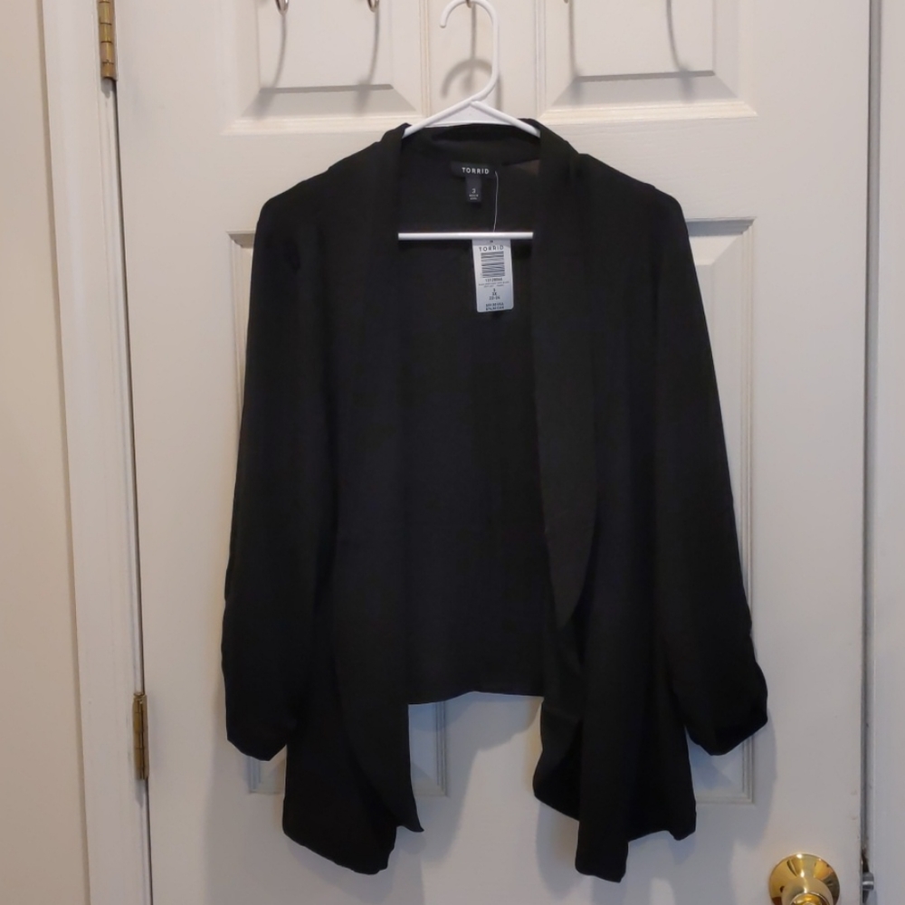 *New* black blazer torrid